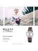 Regent Armbanduhr-Analog braun mittel (ca. 32mm) Regent Lederarmband