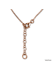 SilberDream 925 Silber vergoldet (Rosegold 333) Damen SilberDream Ketten ca. 44cm - 47cm