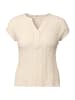 Cecil Strukturbluse in Beige