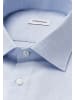 Seidensticker Flanellhemd Shaped in Mittelblau
