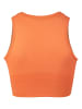 Gorilla Wear Olivia Nahtloses Crop-Top – Pfirsich