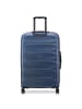 Delsey Meteor 4 Rollen Kofferset 3-teilig mit Dehnfalte in blue