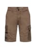 Camel Active Bermuda Shorts mit Cargo-Taschen in Schlammbraun