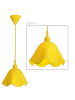 näve Pendelleuchte "LEYA" in gelb - (L)30 cm x (B)30 cm x (H)125 cm