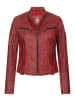 Rock Creek Lederjacke in Rot