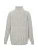 faina Damen Pullover in HELLGRAU MELANGE