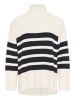 PART TWO Strickpullover ZiyaPW Lockere Passform in Dark Navy Stripe