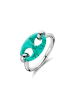 Ti Sento Milano Ring "türkis 12258TQ" in Silber