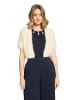 Vera Mont Sommer-Strickjacke mit Effektgarn in Pearled Ivory
