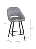 HOMCOM Barhocker-50L x 56B x 98H cm-Grau