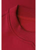 Street One Sweatshirt in racing red mel.