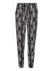 Kaffe Hose KApais Regular fit in Black / Chalk Paisley