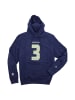 FANATICS Hoodie Seattle Seahawks Nr. 3 Wilson in Blau