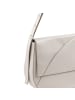 DuDu Formentera Schultertasche Leder 34 cm pearl grey