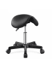 SONGMICS Arbeitshocker Activo in Schwarz - (B)56 x (H)61 x (T)56 cm