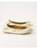 Unisa Ballerinas in Gold