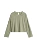 Marc O'Polo Longsleeve cropped in Fresh Sage