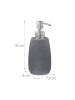 relaxdays Seifenspender in Grau - 0,3 l
