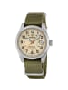 Festina Herrenarmbanduhr Quarz Khakifarben mit Saphirglas Braun / Grün / Silber