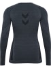 Hummel Hummel T-Shirt Raglanärmel Hmlte Mike Herren in BLACK/ASPHALT MELANGE