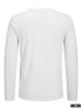 Jack & Jones Langarm-T-Shirt in White