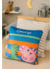 Peppa Pig Peppa Wutz Dekokissen - George  30 x 30cm in blau