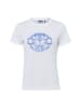 JOOP! T-Shirt Tulya in weiß blau