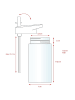 Gabby's Dollhouse Trinkflasche 450 ML für Kinder ideal für Schule und Freizeit in Rosa