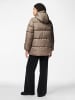 Pieces Wattierte Jacke in Morel