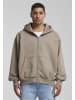 DEF Sweat & Fleece - Hoodies Zipthrough in brown washed01