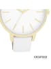 Oozoo Analog-Armbanduhr Oozoo Timepieces weiß groß (ca. 42mm)