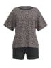 Tom Tailor Shorty Naila in braun-mittel-Allover