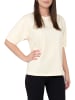 Reichstadt Reichstadt Damen Regular Fit Kurzarmshirt Shoulder Drop 25RSW071 Beige S