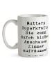Mr. & Mrs. Panda Tasse Mutters Magie mit Spruch in Weiß