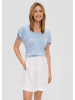 s.Oliver T-Shirt kurzarm in Blau
