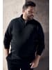 Men Plus Sweatshirt in schwarz