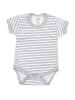 TupTam Jungen Baby Body Kurzarm 5er Pack in grau/weiß