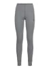 Odlo Leggings/Laufhose BL BOTTOM LONG ACTIVE WARM E in Grau