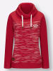 WITT WEIDEN Sweatshirt in rot-bedruckt