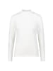 Zero  Langarmshirt mit Stehkragen in Offwhite
