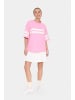SAINT TROPEZ Sweatshirt ZalinaSZ Oversize fit in Begonia Pink