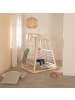 roba Klettergerüst Montessori aus Holz, mit Seil & Schaukel, Natur/Grau