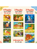 MAGNIKON Puzzle ab 3, Waldtiere, Kinderpuzzle 61 Teile, 10 Puzzles