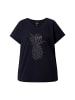 Ulla Popken Shirt in schwarz