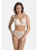 Teyli Mesh Slip mit floraler Spitze Marte in beige