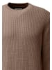 S. Oliver Pullover Basic in Creme / braun