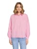 CARTOON Oversize-Bluse mit Streifen in Rosé/Pink
