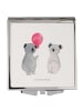 Mr. & Mrs. Panda Kosmetikspiegel Koala Luftballon ohne Spruch in Weiß
