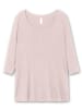 sheego 3/4-Arm-Shirt in hellrosé