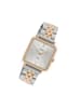 Oozoo Analog-Armbanduhr Oozoo Vintage Series silber, rosegold groß (ca. 29x29mm)